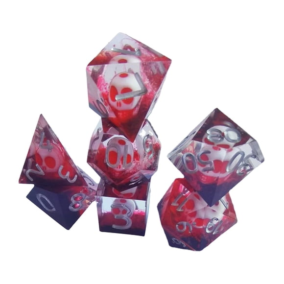 Juego De Dados Poliédricos De 7 Uds, Juego De Mesa, Suministros Para Fiestas De Varios Lados, Ocio