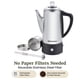 thumbnail image 4 of Cafetera eléctrica Elite Gourmet 6 tazas 1000 W, 4 of 8