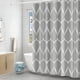 thumbnail image 5 of Cortina de ducha simple, impermeable, de poliéster grueso, para baño, 5 of 5