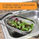 thumbnail image 5 of Colander Acero Inoxidable 6 Litros Con Malla Fina, 5 of 6