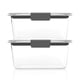 thumbnail image 2 of Contenedores de almacenamiento de alimentos Rubbermaid Brilliance 1.1 L (2 x 550 ml), 2 of 3