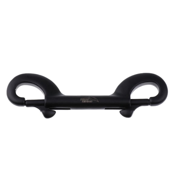 Scuba Diving acero inoxidable doble broche de presión broche de metal clip 100mm