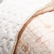 thumbnail image 4 of Cubrecama Sherpa Estampado Single - Damasco, 4 of 6