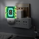 thumbnail image 5 of FIFA Luz nocturna LED con sensor de anochecer a amanecer para dormitorio, baño, pasillo, escaleras - Lámpara LED nocturna de enchufe, 0.5W - 1 pieza, 5 of 6