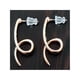 thumbnail image 1 of Aros Infinity Mate Acero Color Dorado, 1 of 2