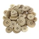 thumbnail image 4 of 50 Botones Redondos De Madera Naturales De 4 Agujeros De Tama?o Mixto Para Manualidades De Costura, 4 of 5