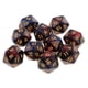 thumbnail image 2 of 10 Uds. Dados De 20 Lados D20 Dados Poliédricos Para Juegos De Mesa De Mazmorras Y Dragones Rojo + Negro, 2 of 3