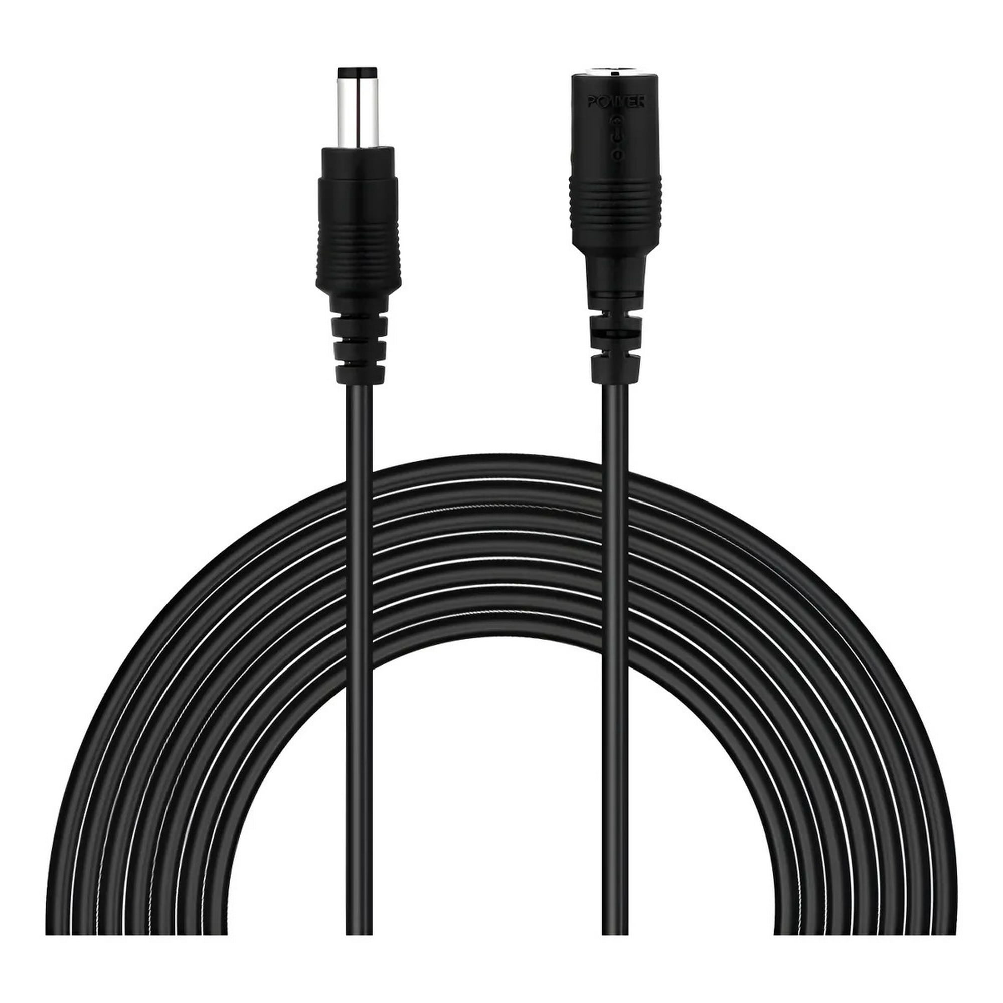 Genérica - 5 Metros Cable Extension De Alimentación De 12v Para Camara