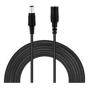 Genérica - 5 Metros Cable Extension De Alimentación De 12V Para Camara