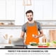 thumbnail image 4 of Delantal Green Lifestyle Professional Chef, paquete de 120, naranja, 4 of 6