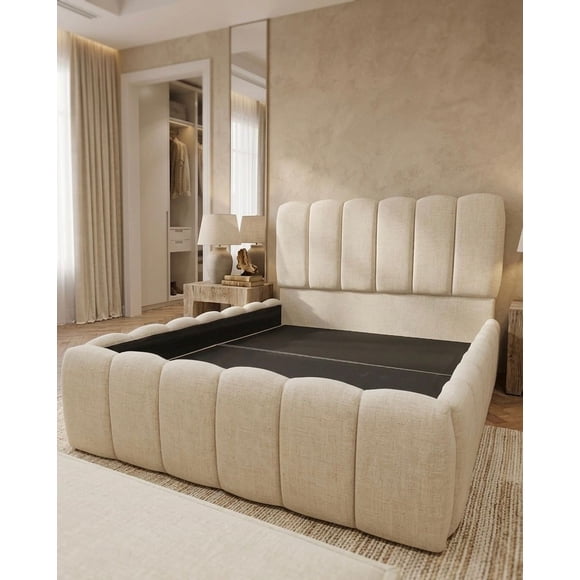 Cama Nube 1 Plaza Crudo
