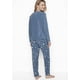 thumbnail image 2 of Pijama de mujer Polar 60.1618M-AZU, 2 of 5
