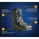 thumbnail image 2 of Bota ortopédica Air Walker United Ortho gris, talla grande, para tobillo, 2 of 4