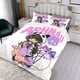 thumbnail image 3 of aphmu cat Conjunto de sábanas temático, trío de piezas, cómodo y amigable con la piel, diseño único, regalo de decoración para el hogar para familiares, amigos y fans, 90 cm * 190 cm, 3 of 6