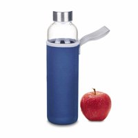 Concepts Life - Botella De Vidrio Té E Infusiones 550Ml Azul