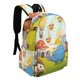 thumbnail image 2 of El Show de Pícaro-theme Backpack, Campus style schoolbag Bookbag with Adjustable Shoulder Straps And Large Zip Compartment, Unisex Travel Bags.42x30x15cm, 2 of 6