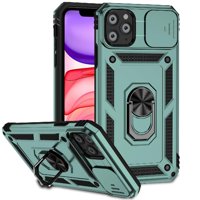 Estuche Gangxun Para Iphone 11 Pro, Soporte Giratorio 360°, Estilo Mecánico Y Magnético