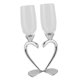 thumbnail image 3 of Copa De Bebidas Copas De Vidrio En Forma De Corazón Para Regalos Diarios De Vacaciones Argent, 3 of 5