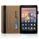 thumbnail image 3 of Funda con relieve del Árbol de la Vida para tablet Fire HD10(2017) con soporte, ranuras para tarjetas y soporte para lápiz óptico. Marrón, 3 of 6
