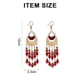 thumbnail image 2 of Pendientes largos de estilo bohemio con borlas vintage y cuentas, 2 of 5