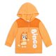 thumbnail image 1 of Sudadera con capucha Bluey Bingo Fleece con media cremallera para niños pequeños, color naranja, talla 6, 1 of 8