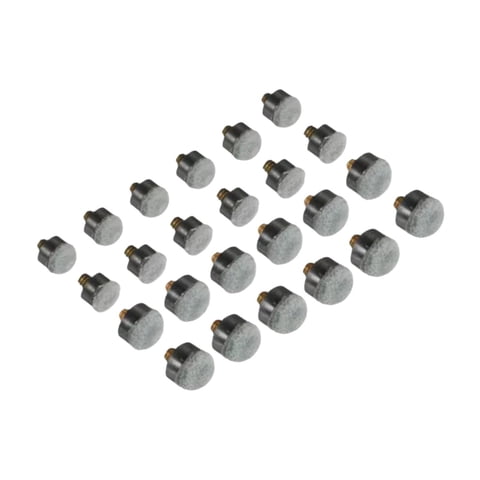 Ioensy - 24 Puntas De Taco De Billar Para Jugadores De Billar Taco De Snooker De Punta Pequeña/Grande