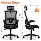 thumbnail image 2 of Silla de oficina NEO CHAIR de respaldo alto de malla con apoyabrazos ajustables, 2 of 8