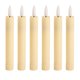 thumbnail image 4 of 6 Velas LED De Pilar Decorativas, Velas Sin Llama Para Vacaciones, Halloween, Año Nuevo, Marfil, 4 of 5