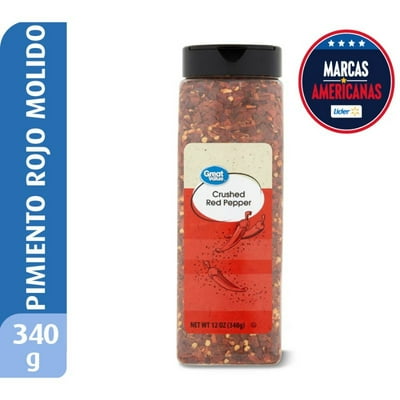 Pimienta Roja Molida 340 G Great Value