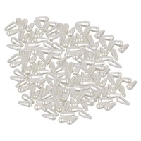 Bothyi - Cuentas De Perlas De Imitación De Gota De Agua Abs Para La Fabricación De Joyas Beige 6X14Mm 400Pcs