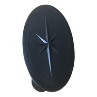 Ioensy - Cubierta De Escotilla Ovalada Cubierta De Acceso De Abs Antideslizante Se Adapta A Canoa Deportes Acuáticos Yate Negro