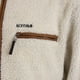 thumbnail image 4 of Polerón Hombre Nixon Sherpa Half Zip Beige Brown, 4 of 5