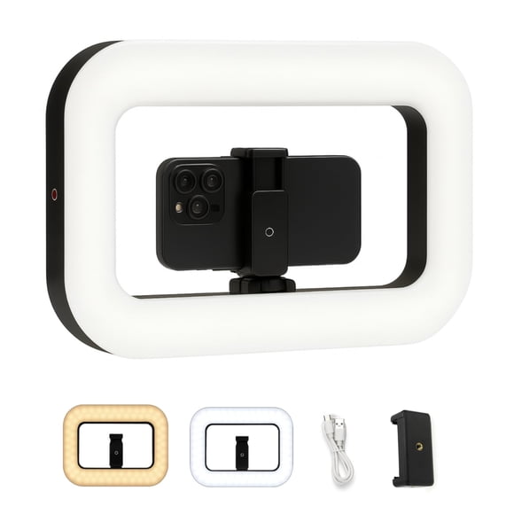 Rig de video para smartphone ZanaTech con aro de luz LED y batería de 8000 mAh