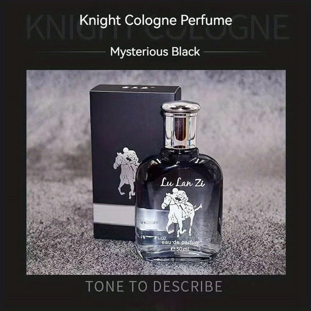 Knight Cologne Perfume, Light Fragrance Natural Fresh Elegant Men's Perfume, 50ml