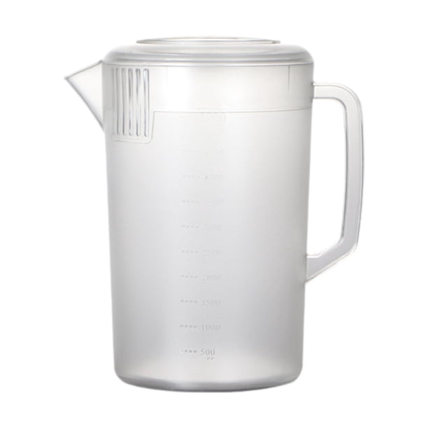 Vaso Medidor De Líquidos De 5000 Ml, Recipiente Para Almacenar Bebidas, Para Harina, Refrigerador, Líquido Transparente