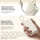thumbnail image 1 of Xiaomi Power Bank 33W 20000mAh con Cable Integrado Blanco, 1 of 1