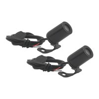 Magideal - Kit De Luces De Proyección De Ala De Ángel Para Motocicleta Genérica, Luces De Proyector Led De Sombra, Luces De Proyector Led De Tierra Para , Luz Luz Azul