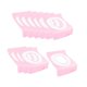 thumbnail image 1 of 10 Fundas Desechables Para Asiento De Inodoro, Color Rosa, 1 of 5