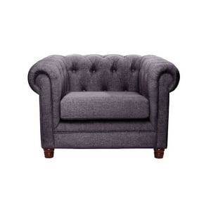 Latam Home - Sofa Florencia 1C Lino Gris Oscuro