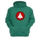 thumbnail image 2 of Polerón Canguro Robotech Verde Aguamarina Talla Xl Unisex, 2 of 2