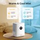 thumbnail image 3 of Humidificador Homvana de 6,5 L con llenado superior, vapor cálido y frío, giratorio 360°, 3 of 7