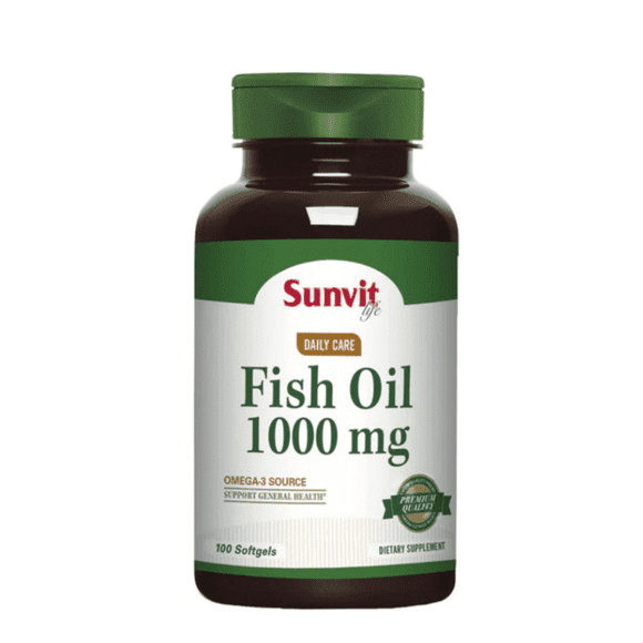 Fish Oil 1000mg 100 softgels