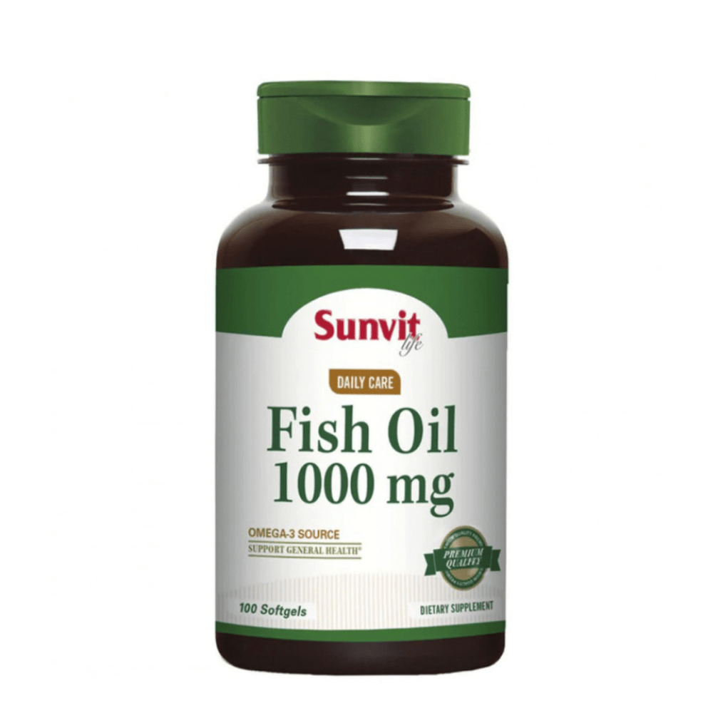 Sunvit Life - Fish Oil 1000Mg 100 Softgels