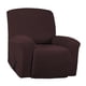 thumbnail image 3 of 1pc Sofá Reclinable Elástico Funda Antideslizante Sillón Suave Funda De Bronce, 3 of 5