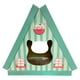 thumbnail image 1 of Rascador Para Gato Casa Triangular Verde, 1 of 3