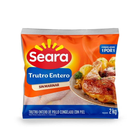 Pollo Trutro Entero Congelado, 2 kg