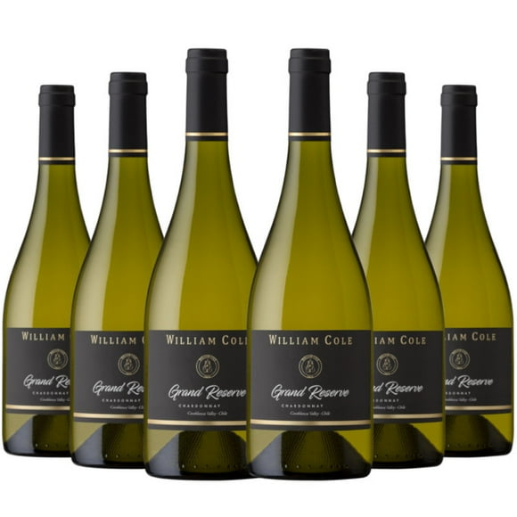 6 Vinos Gran Reserva Chardonnay (Barrica), 750 ml, 14%