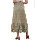 thumbnail image 3 of INSPIRE CHIC Faldas Maxi de Verano para Mujeres 2026 Estampado Floral Bohemio Elástico de Cintura Alta Línea A Falda de Playa M Beige, 3 of 6