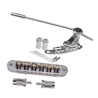 Magideal - Puente De Trémolo De Guitarra De Puente De Guitarra Eléctrica De Guitarra Reemplaza El Trémolo De La Almohadilla Para El Ejercicio De Instrumentos De Plata