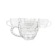 thumbnail image 1 of Tazas cafe vidrio set 6 piezas 150ml cuadros, 1 of 3